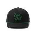 Black Green Rope Hat